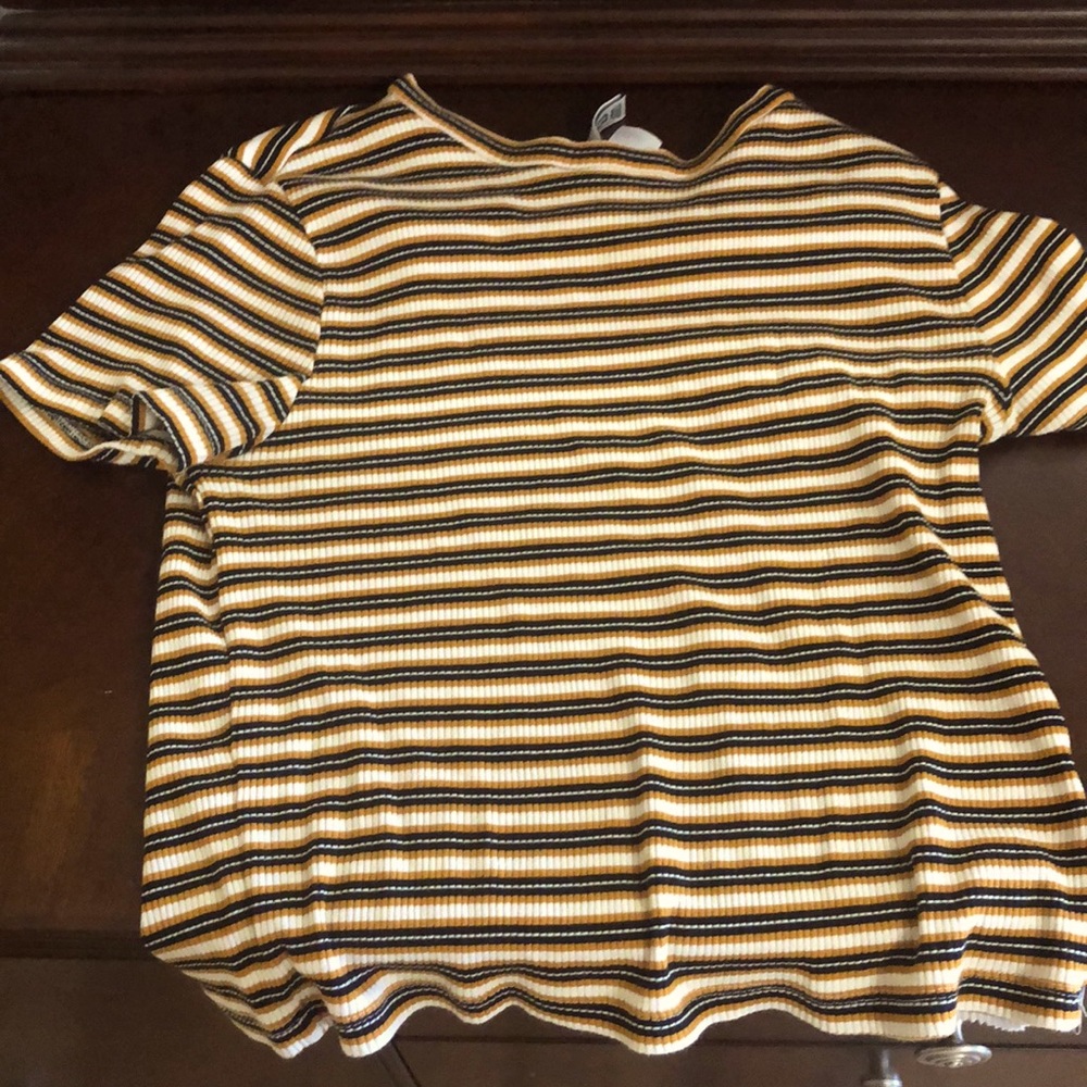 Striped Crop Top